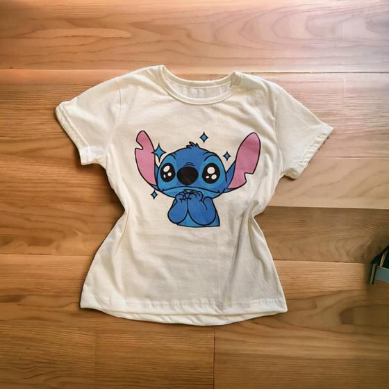 Imagem de T-Shirt Basica Personagem Stitch