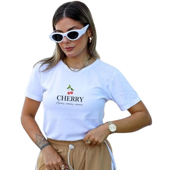 Imagem de T-Shirt Branca Cherry