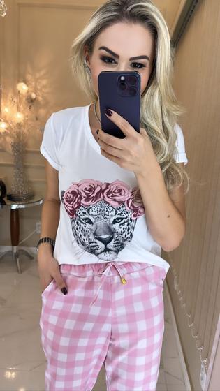 Imagem de T-shirt camisa feminina  de luxo - Galthe