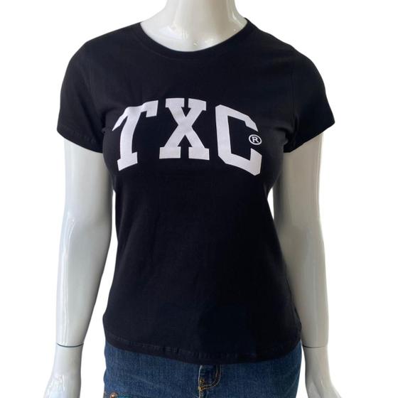 Imagem de T-shirt Feminina TXC Preta 4988