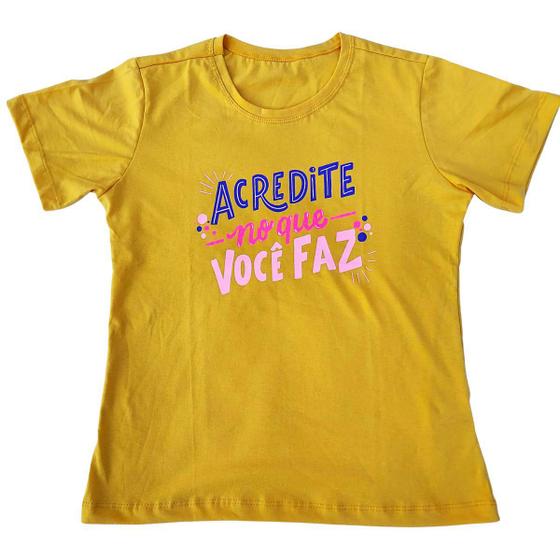 Imagem de T-Shirt feminina Várias Cores e Modelos