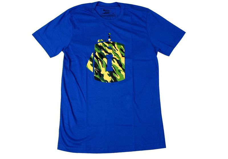 Imagem de T-shirt invictus manto azul - m