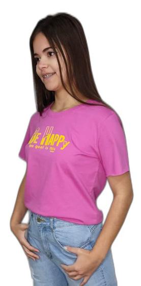 T-Shirt Reveza Be Happy Imagem de T-Shirt Reveza Be Happy