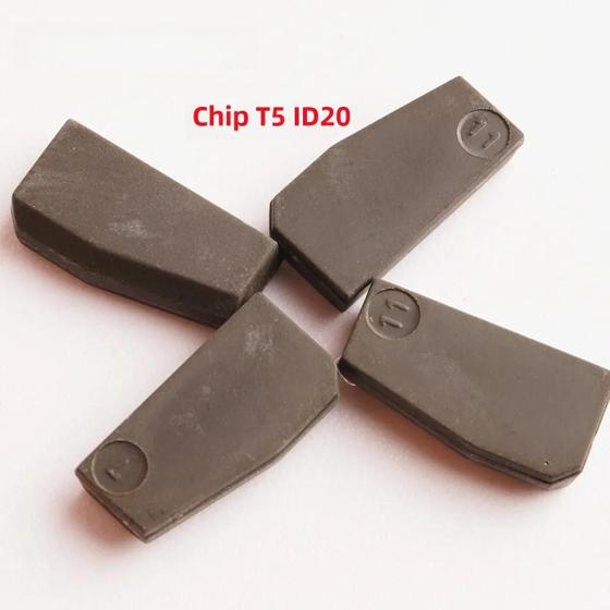 Imagem de T5 Transponder Chip Chave Do Carro 5pcs 10pcs Original Id20 Ferramenta De Serralheiro De Cerâmica