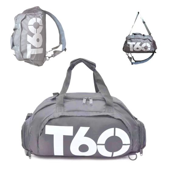 Imagem de T60 Bolsa Academia Transversal Com Compartimentos Top D Luxo