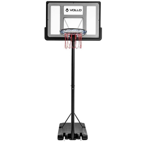 Imagem de Tabela de Basquete Portátil Altura Ajustável até 3,05m Aro 45cm TB305 Vollo Sports