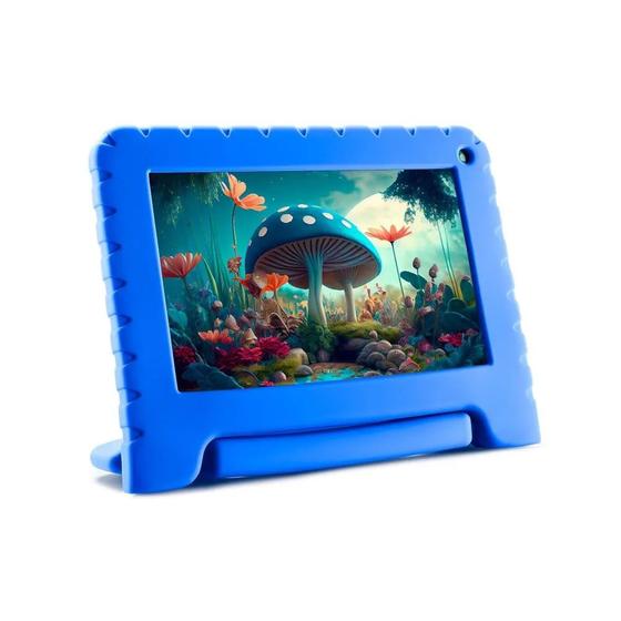 Imagem de Tablet 7" 64Gb Wi-Fi, Quad Core, 4Gb RAM, Kid Pad Azul, NB410, MULTILASER  MULTILASER