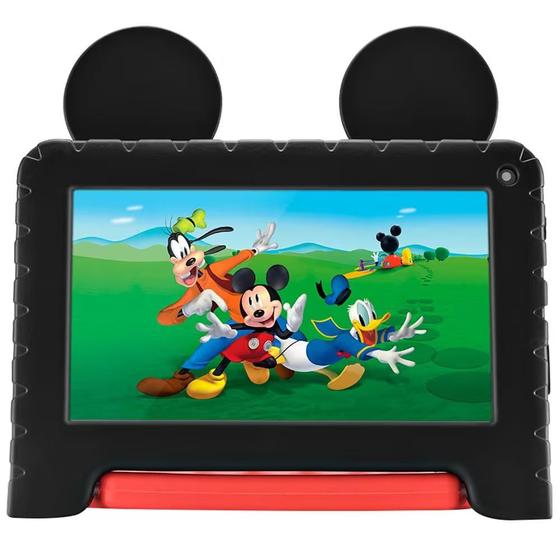 Tablet Multilaser Mickey Mouse Nb413 Preto 64gb Wi-fi