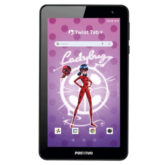 Tablet Positivo Twist Tab Ladybug T770kl Preto 64gb Wi-fi