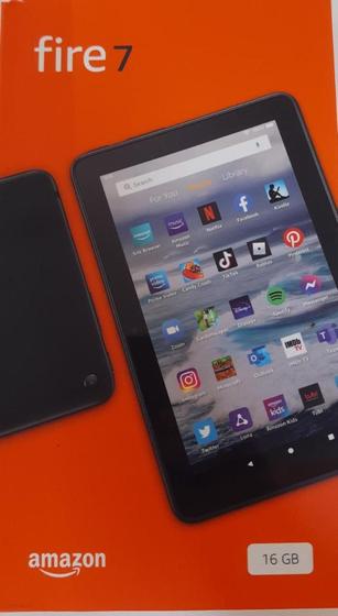 Imagem de Tablet Amazon Fire 7 2/16GB 7" 2MP/2MP Fire OS 12a Geração (2022) - black