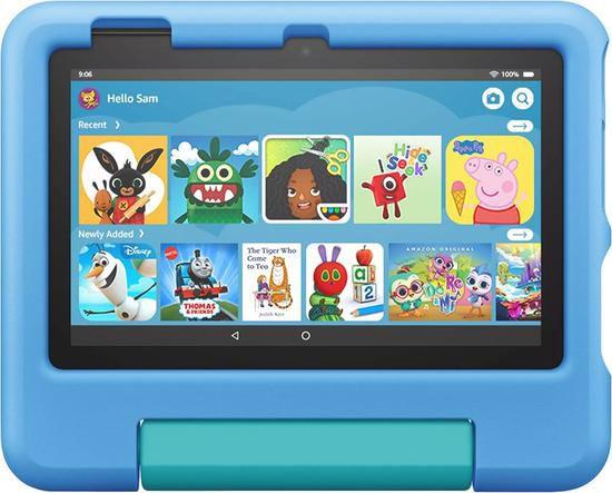 Tablet Amazon Fire 7 Kids Edition B07h8ws1ft Azul 16gb Wi-fi