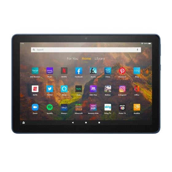 Imagem de Tablet Amazon Fire HD10 32GB / Tela 10" - Denin (2021)