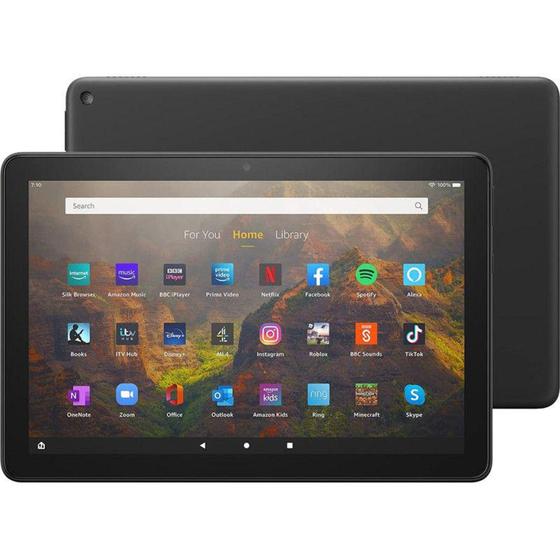 Imagem de Tablet Amazon Fire HD10 32GB Wifi com Alexa - Preto (11A Geracao)