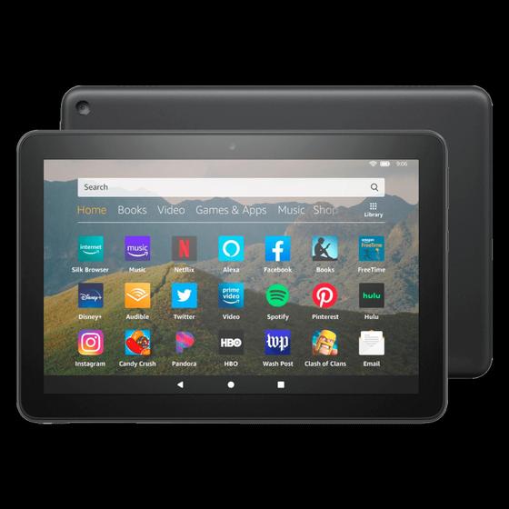 Imagem de Tablet Amazon Fire HD8 10ª Geração Tela 8" 64GB - Preto