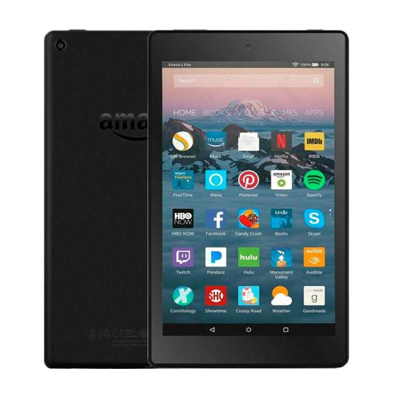 Imagem de Tablet Amazon Fire HD8 2018 16GB 1GB Alexa