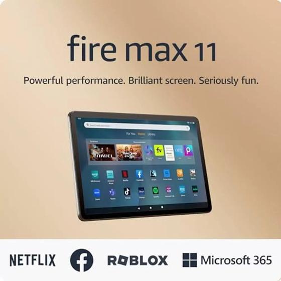 Tablet Amazon Fire 11 Cinza 64gb Wi-fi