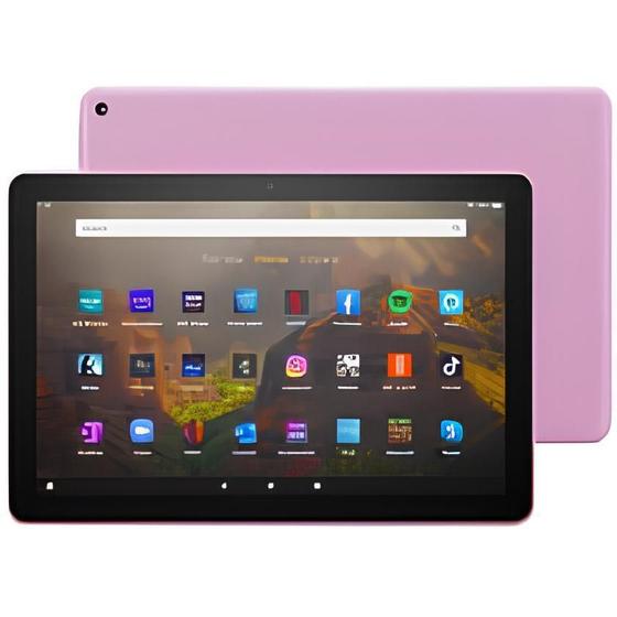 Imagem de Tablet Amon Fire Hd 10 11Th Gen De 10.1 Rosa