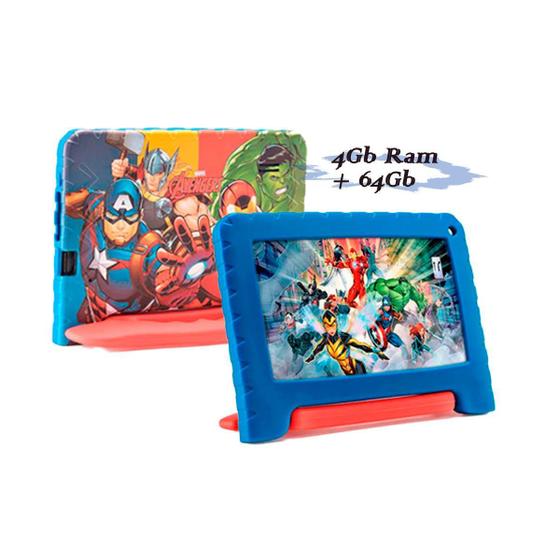 Tablet Multilaser Avengers Nb417 Azul 64gb Wi-fi Tablet Multilaser Avengers Nb417 Azul 64gb Wi-fi