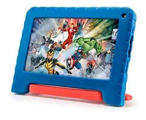 Imagem de Tablet avengers - preto multilaser wifi 32gb tela 7'' android 11 go edition com