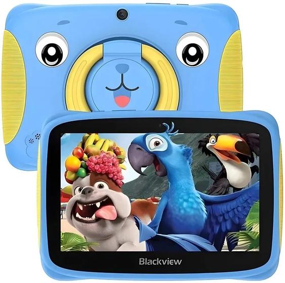 Imagem de Tablet Blackview Tab 3 Kids Wi-Fi 7" 2GB/32GB - Undersea Blue