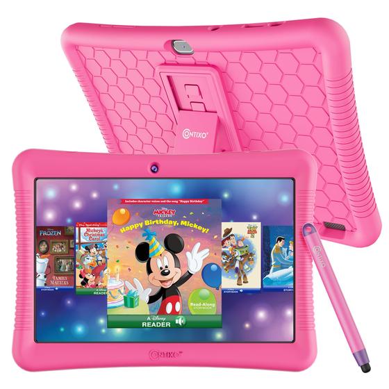 Imagem de Tablet Contixo K102 10" Android 32GB para Crianças - Com +80 Livros Disney