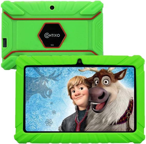 Imagem de Tablet Contixo V8-2 Kids 7 polegadas 16 GB Android 8.1 verde