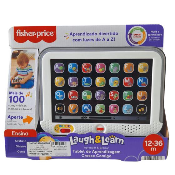 Imagem de Tablet de Aprendizagem Cresce Comigo 12m+ GLM98 Fisher-Price