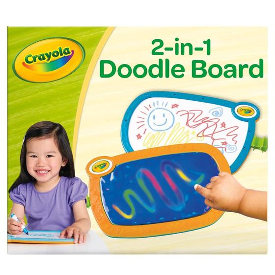 Imagem de Tablet de desenho infantil Doodle Board Crayola 2 em 1 com mais de 3 anos