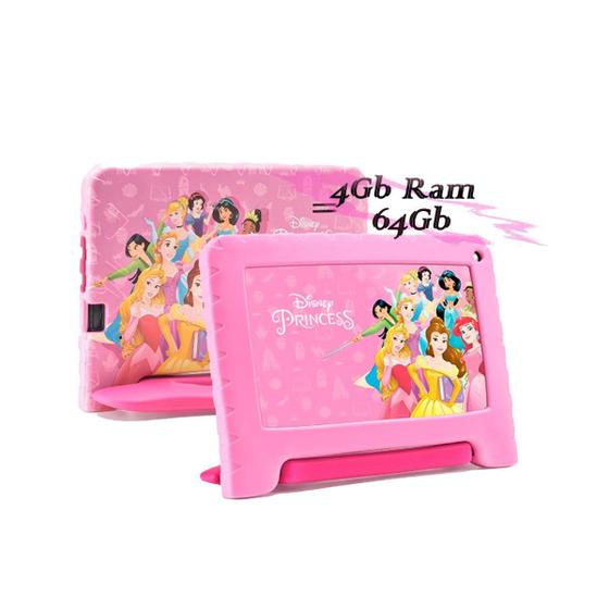 Tablet Multilaser Princesas Nb418 Rosa 64gb Wi-fi