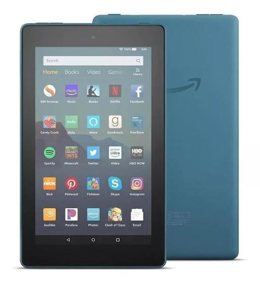 Imagem de Tablet Fire 7 KFMUWI 7" 16GB Azul 1GB Memória RAM 