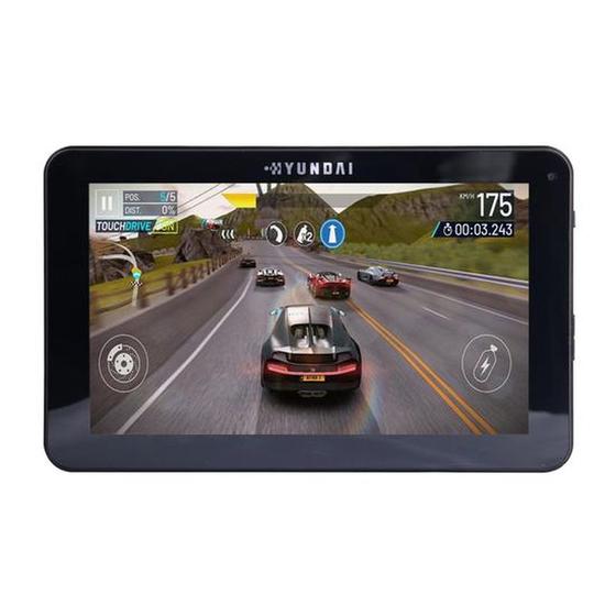 Tablet Hyundai Maestro Hdt-9433l Preto 8gb 3g