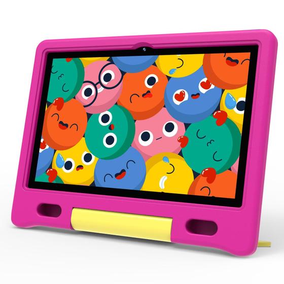 Imagem de Tablet Infantil ApoloSign 10.1" - Android 13, 32GB, com Capa à Prova de Quedas