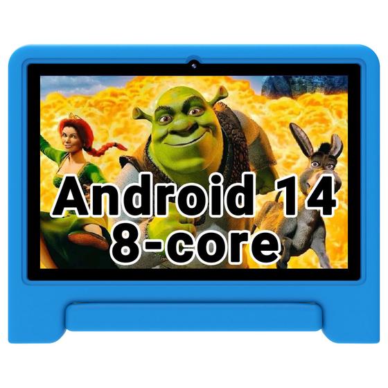 Imagem de Tablet Infantil ApoloSign Android 10.1" 6+64GB com Capa Azul - 14