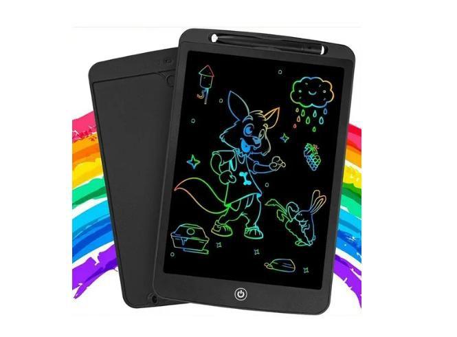Imagem de Tablet Infantil Lousa Mágica Digital Desenho Colorido 10,5