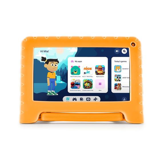 Tablet Multilaser Kid Pad Nb412 Laranja 64gb Wi-fi