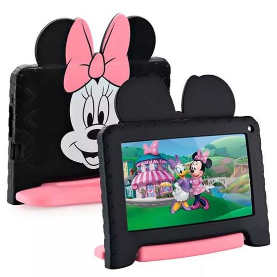 Tablet Multilaser Minnie Mouse Nb605 Preto 32gb Wi-fi
