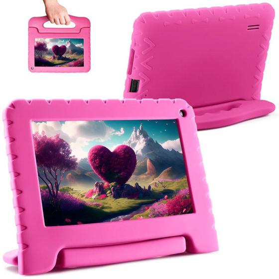 Tablet Multilaser Kid Pad Nb393 Rosa 32gb Wi-fi