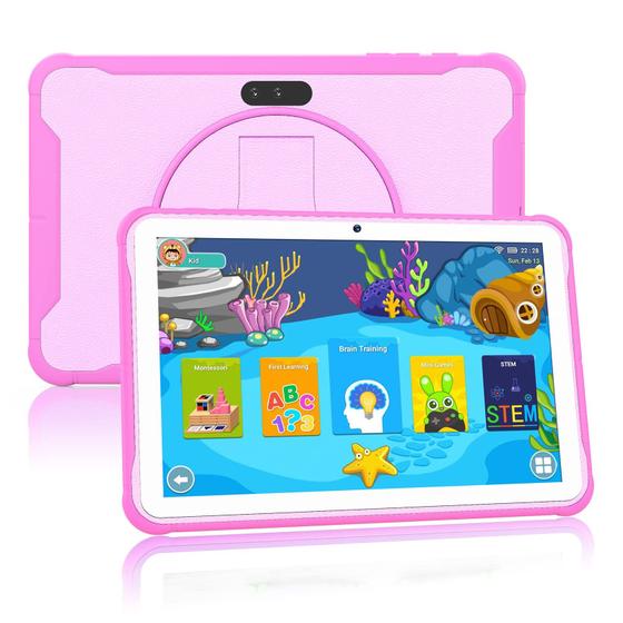 Imagem de Tablet Infantil Okulaku K12 10.1" - Android 11, 32GB - Roxo