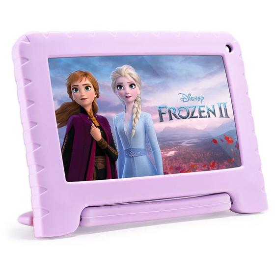 Imagem de Tablet Infantil Para Criança Multilaser Frozen Disney Capa