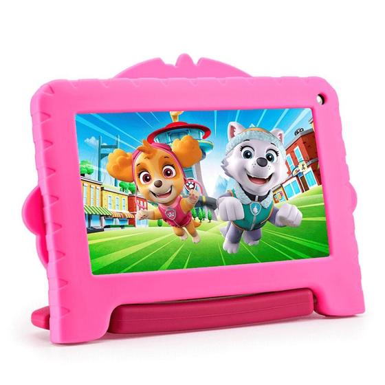 Imagem de Tablet Infantil Patrulha Canina Skye com Case 64GB Wi-Fi Tela 7" Google Kids Space Multi