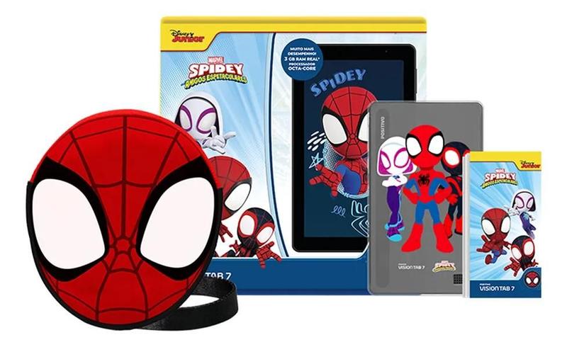 Tablet Positivo Tab 7 Spidey T307sp Preto 64gb Wi-fi