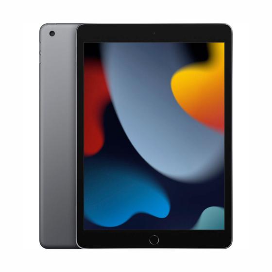 Imagem de Tablet ipad9 geracao mk2k3ll/a wi-fi/ 64gb / tela de 10.2 - cor cinza bivolt