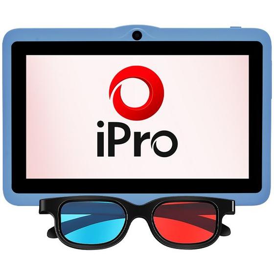 Imagem de Tablet Ipro Turbo 8 Wi-Fi 32GB/2GB Ram de 7" 0.3MP/0.3MP com Capinha Azul