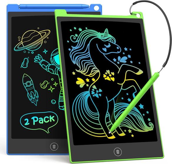 Imagem de Tablet LCD TECJOE 8,5 Polegadas - Pacote com 2 Unidades para Crianças