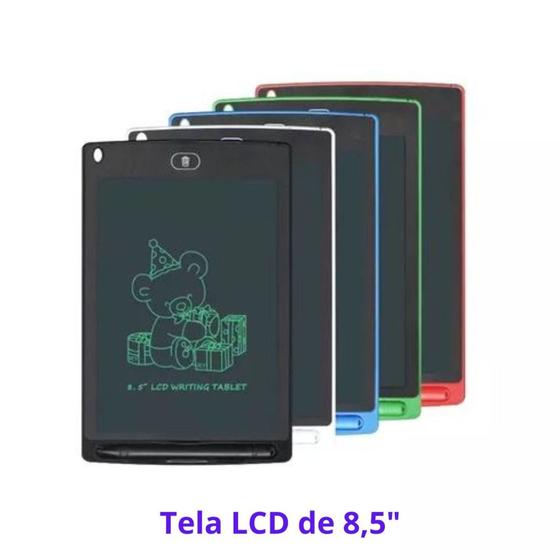 Imagem de Tablet Lousa Mágica Educativo Tela Lcd Escrever E Desenhar 8,5" - 9H