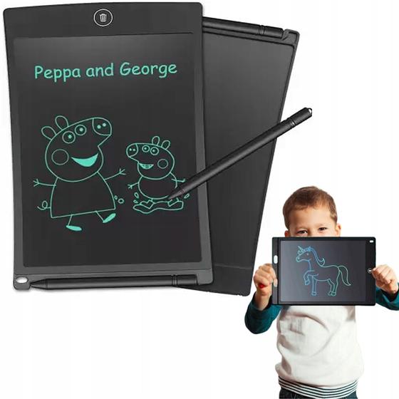 Imagem de Tablet Lousa Mágica Tablet Infantil Educativo Tela Lcd Escrever E Desenhar