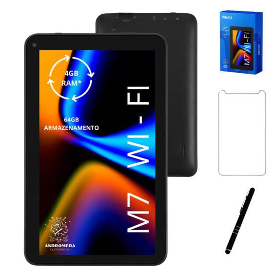 Imagem de Tablet M7 Wi-fi 64GB 4GB Ram 7" NB409 + Película e Caneta Touch