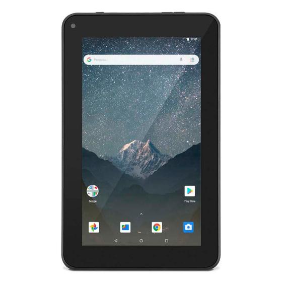 Imagem de Tablet M7S GO Preto Quad Core 1GB RAM Android 8.1 GO Câm 1.3 Tela 7" 16GB  NB316 Preto Multilaser