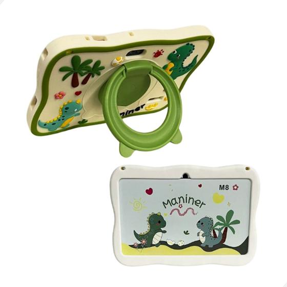 Imagem de Tablet M8 capa antiqueda Android Kids Infantil Barato 64GB