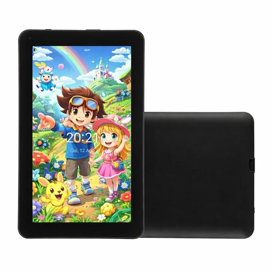 Tablet Mirage 7 pol 64GB Android 13 4GB RAM Quad Core Wi-fi Imagem de Tablet Mirage 7 pol 64GB Android 13 4GB RAM Quad Core Wi-fi